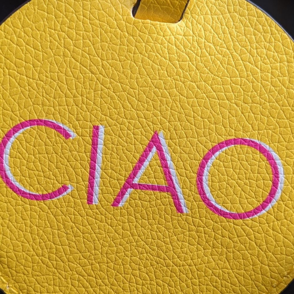 🏈 Collection Xiix NWT 3 PC travel set passport earbuds luggage tag pink ye… - Picture 9 of 16